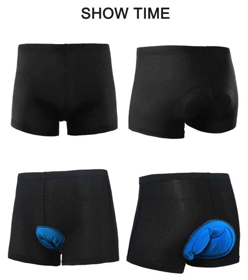 NONECN 3D Gel Padded Cycling Shorts For Men And Women