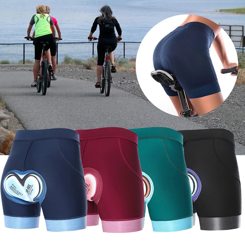 NONECN Women's Cycling Shorts Breathable Quick Dry MTB Road Bike
