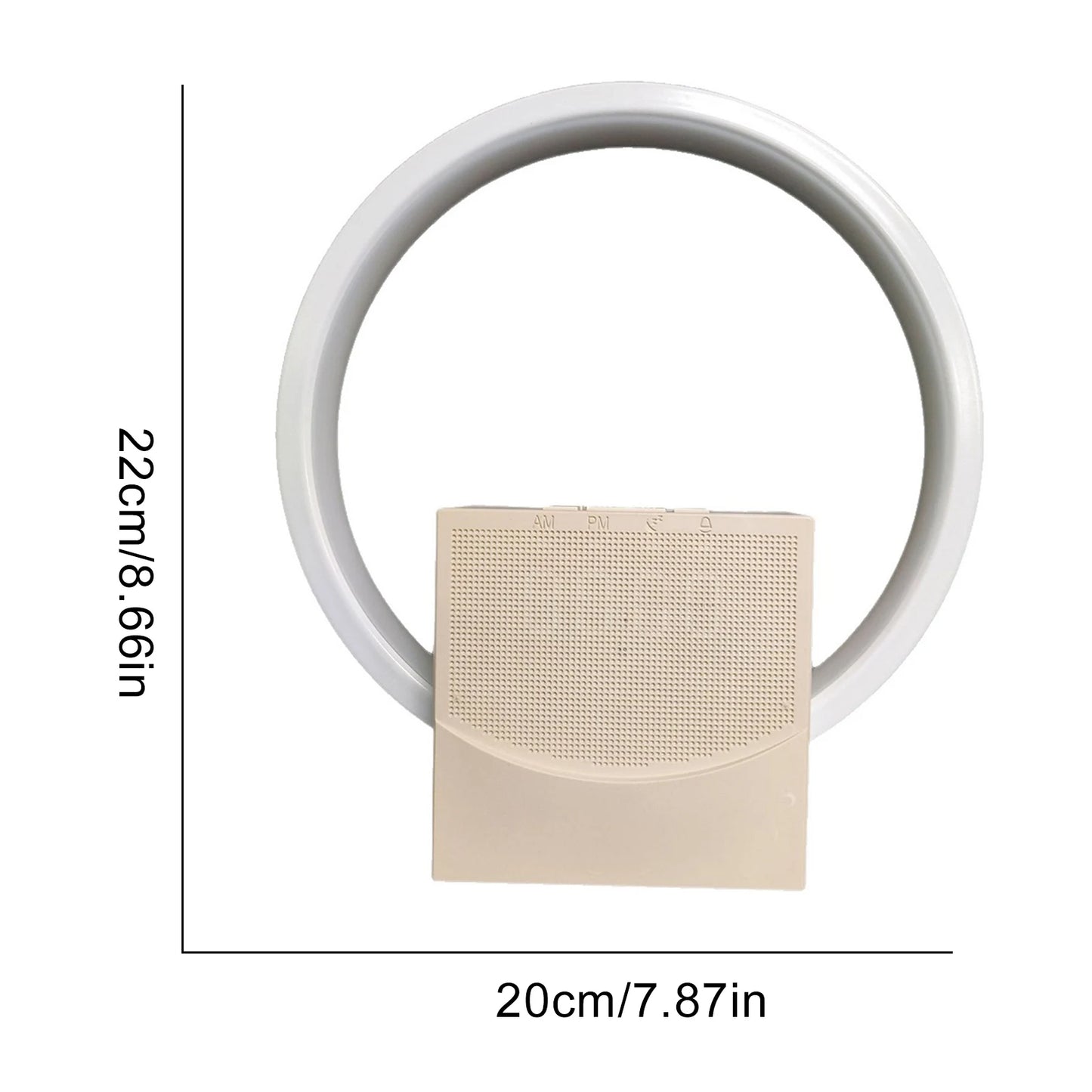 Sunrise Alarm Clock White Noise Sound Machine Snooze Digital Alarm Clock Gradual Wake Up Light Bedroom Decor Gifts for Women