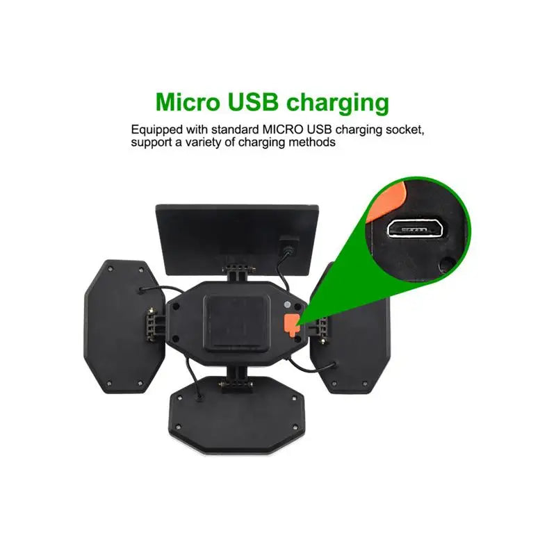 Outdoor Waterproof Solar Motion Sensor Security Light for Garden