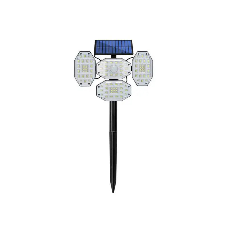 Outdoor Waterproof Solar Motion Sensor Security Light for Garden