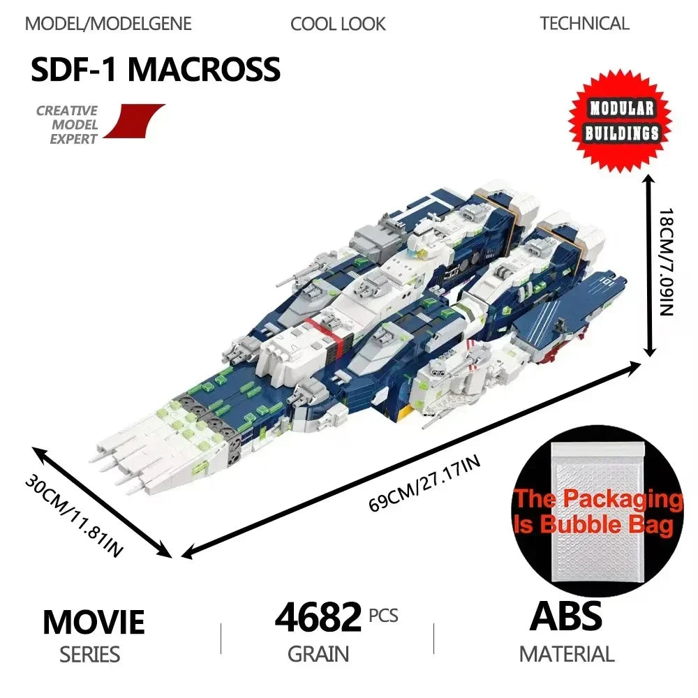 Space Shuttle Planet Wars Modularize MOC Large Ornaments Model Building Blocks Bricks Assembly Xmas Gifts For Room Decor 4682PCS