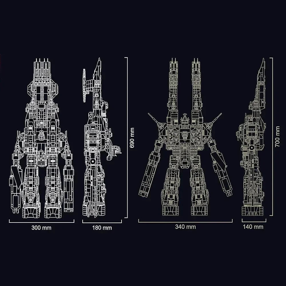 Space Shuttle Planet Wars Modularize MOC Large Ornaments Model Building Blocks Bricks Assembly Xmas Gifts For Room Decor 4682PCS